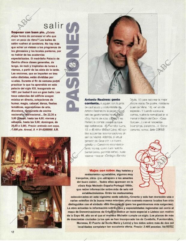 BLANCO Y NEGRO MADRID 04-01-1998 página 12