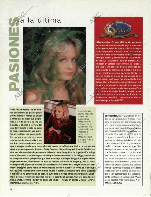 BLANCO Y NEGRO MADRID 04-01-1998 página 16