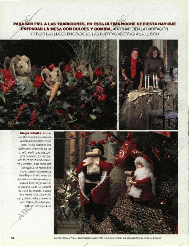 BLANCO Y NEGRO MADRID 04-01-1998 página 74