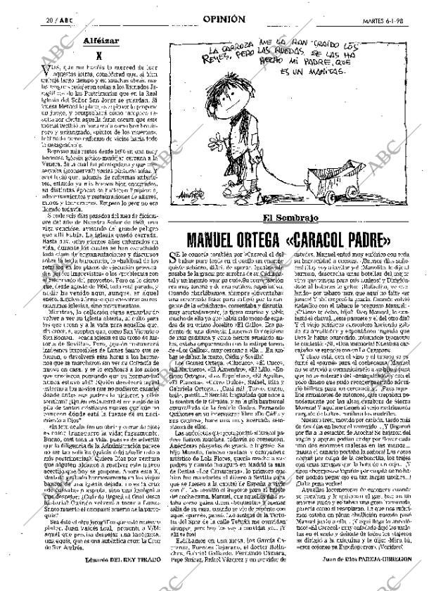ABC SEVILLA 06-01-1998 página 20