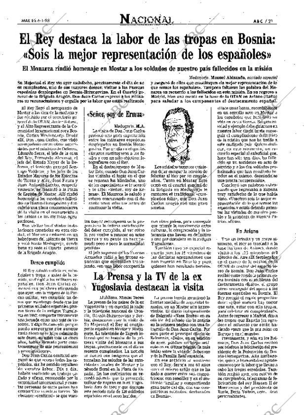 ABC SEVILLA 06-01-1998 página 21