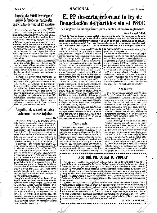 ABC SEVILLA 06-01-1998 página 24