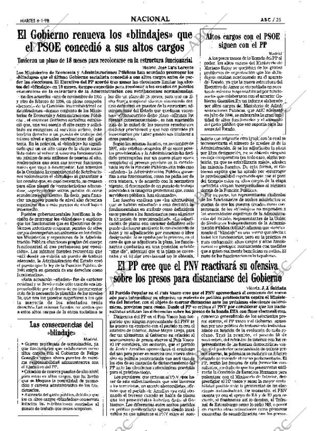 ABC SEVILLA 06-01-1998 página 25