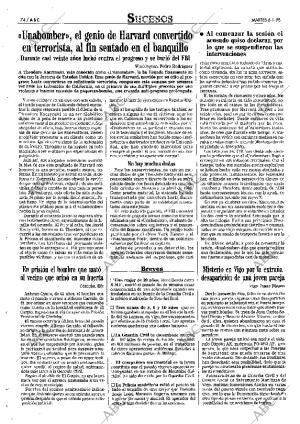 ABC SEVILLA 06-01-1998 página 74