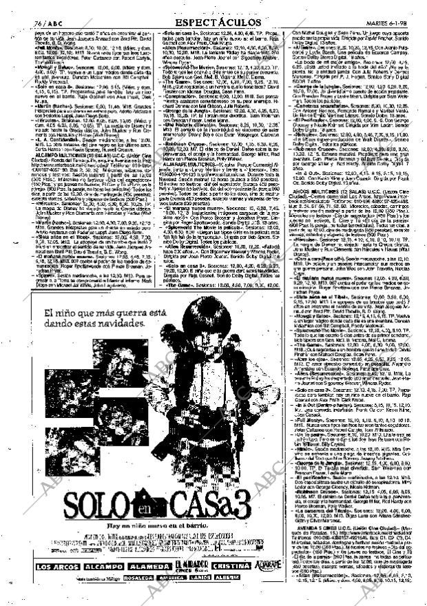 ABC SEVILLA 06-01-1998 página 76