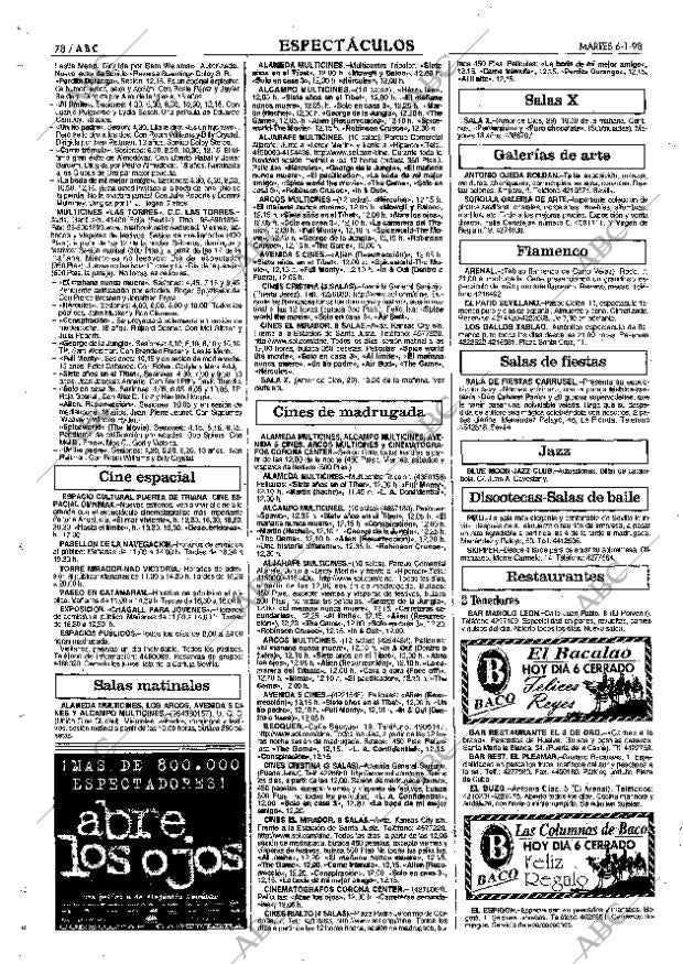 ABC SEVILLA 06-01-1998 página 78