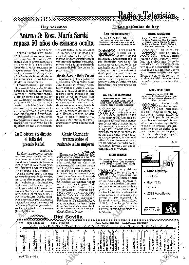 ABC SEVILLA 06-01-1998 página 93