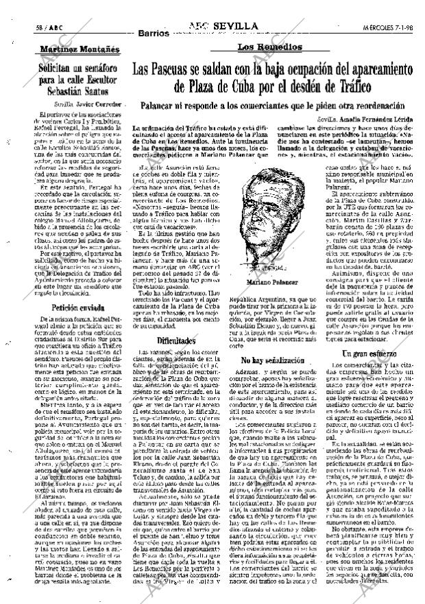 ABC SEVILLA 07-01-1998 página 58