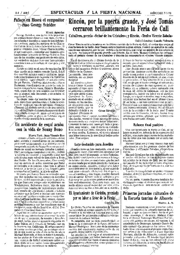 ABC SEVILLA 07-01-1998 página 84