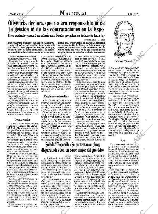 ABC MADRID 08-01-1998 página 19