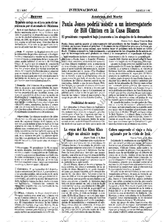 ABC MADRID 08-01-1998 página 32