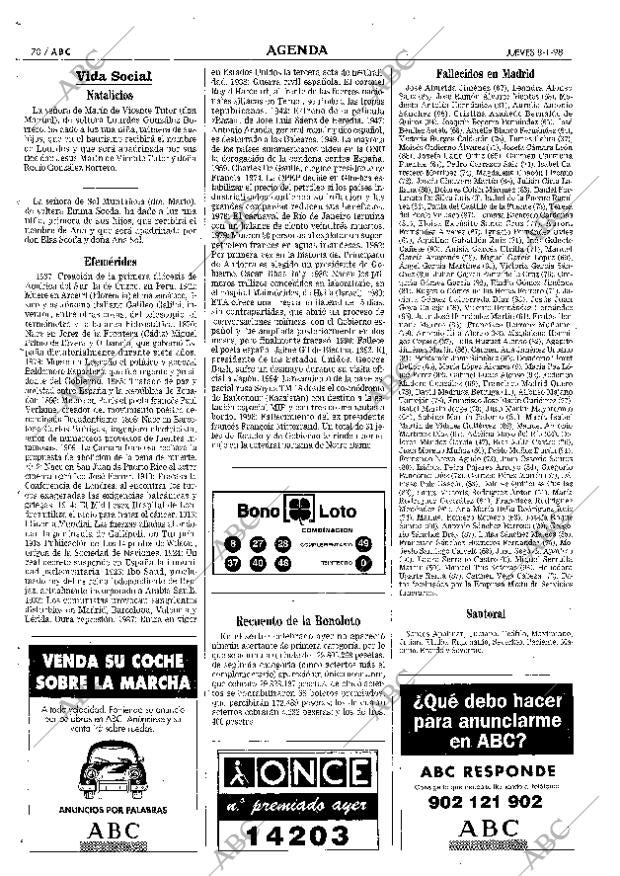 ABC MADRID 08-01-1998 página 70