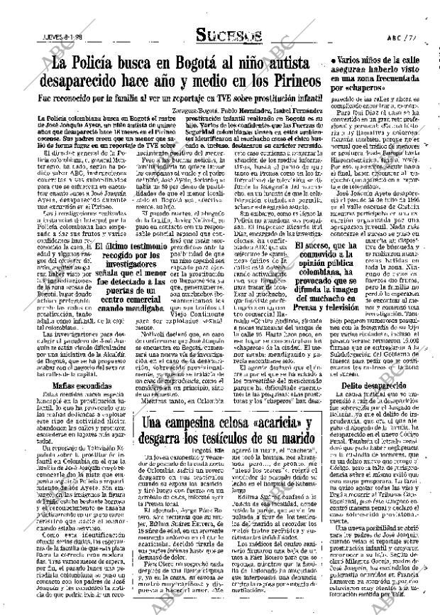ABC MADRID 08-01-1998 página 77