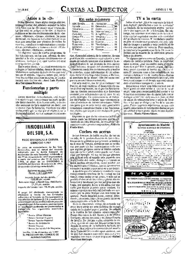 ABC SEVILLA 08-01-1998 página 14
