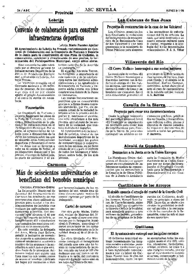 ABC SEVILLA 08-01-1998 página 54