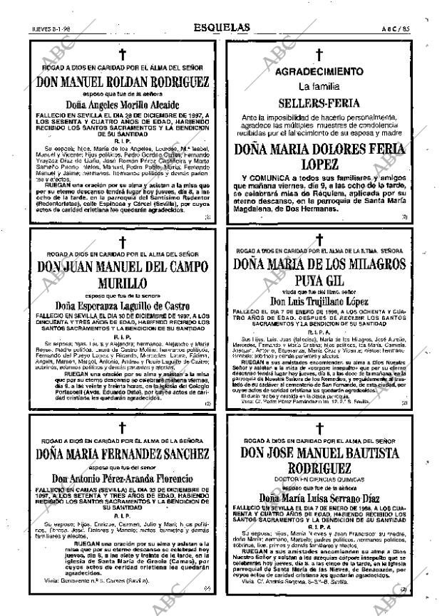 ABC SEVILLA 08-01-1998 página 85