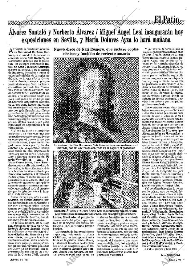ABC SEVILLA 08-01-1998 página 91