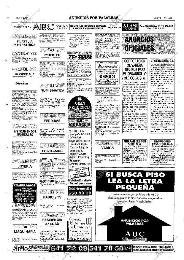 ABC MADRID 09-01-1998 página 118