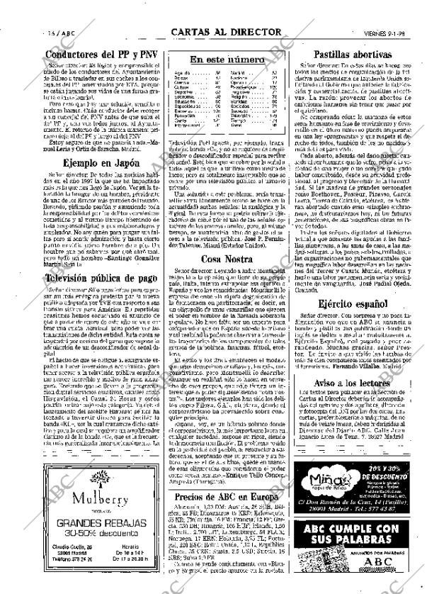 ABC MADRID 09-01-1998 página 16