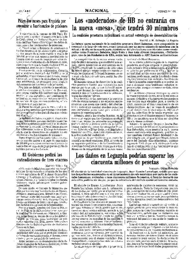 ABC MADRID 09-01-1998 página 22
