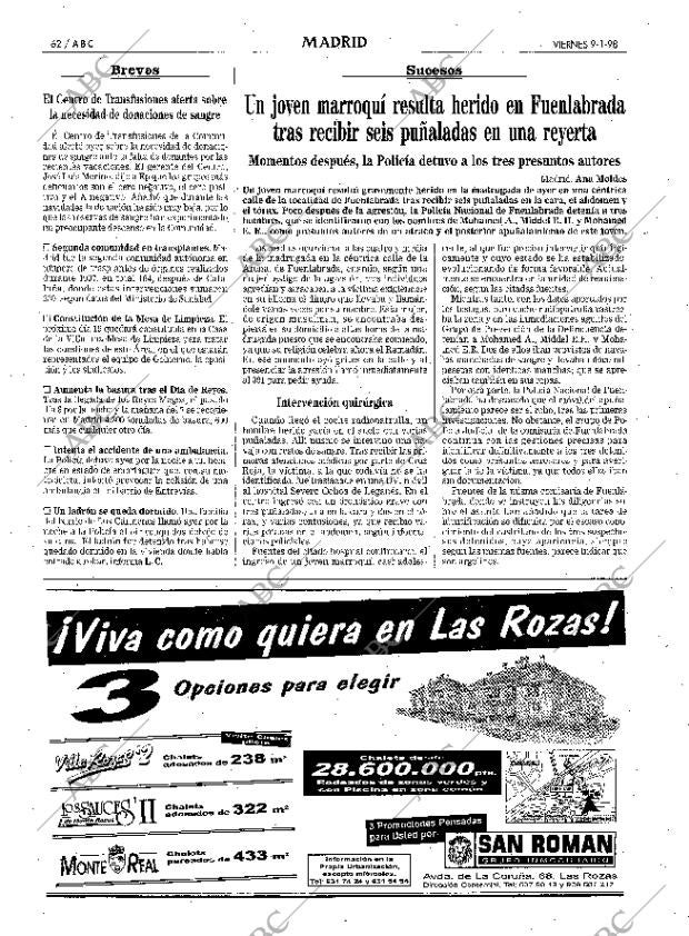 ABC MADRID 09-01-1998 página 62