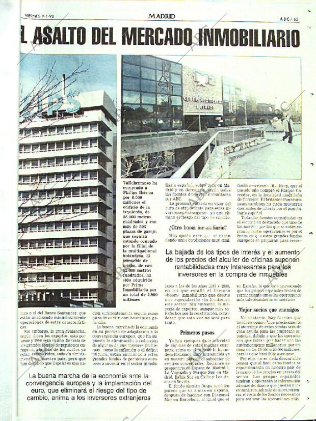 ABC MADRID 09-01-1998 página 65