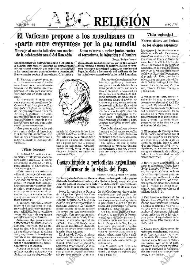 ABC MADRID 09-01-1998 página 75