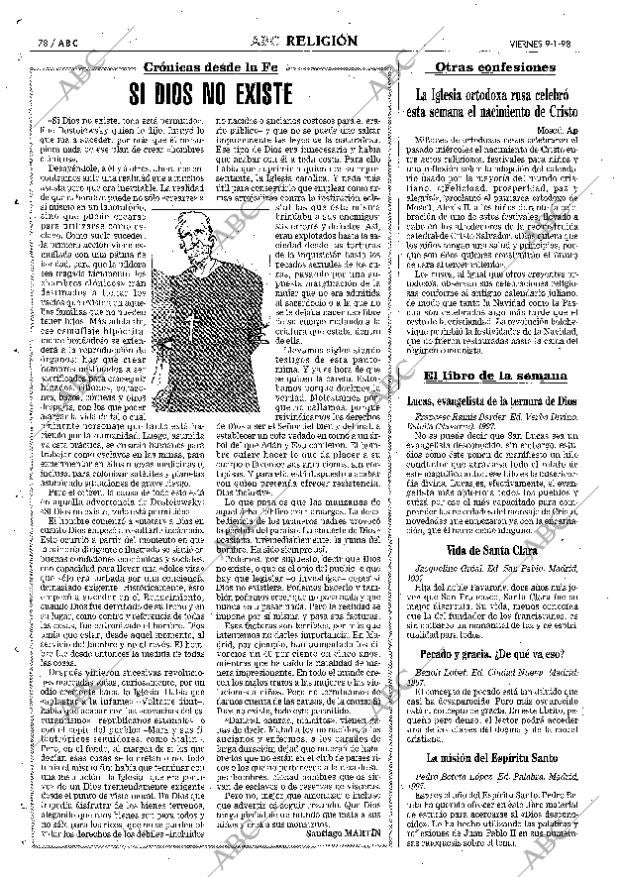 ABC MADRID 09-01-1998 página 78