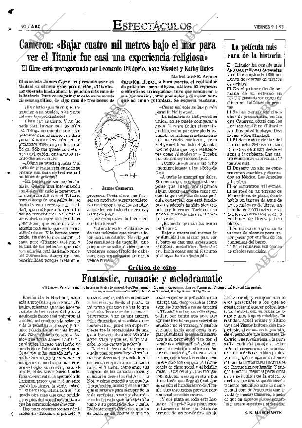 ABC MADRID 09-01-1998 página 90
