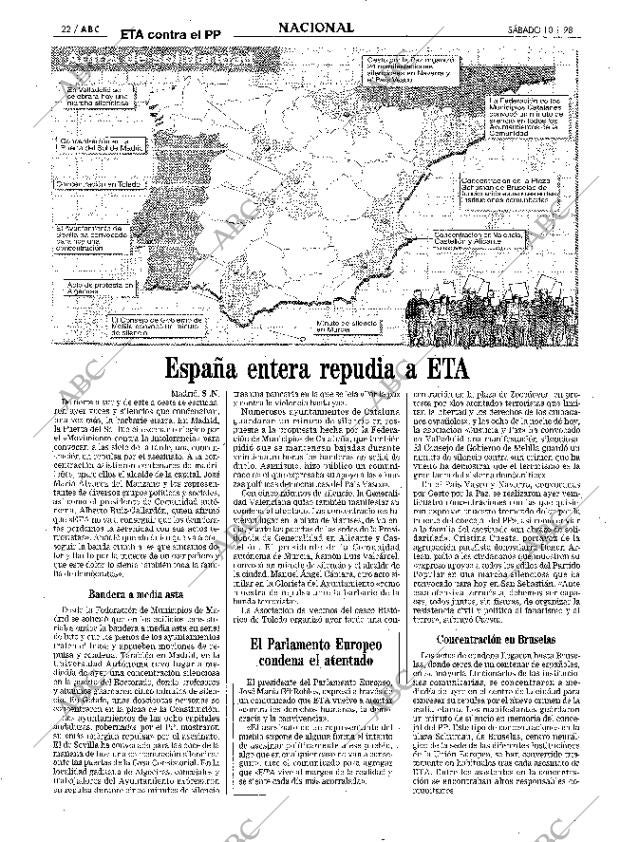 ABC MADRID 10-01-1998 página 22