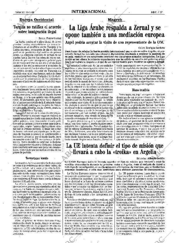 ABC MADRID 10-01-1998 página 37