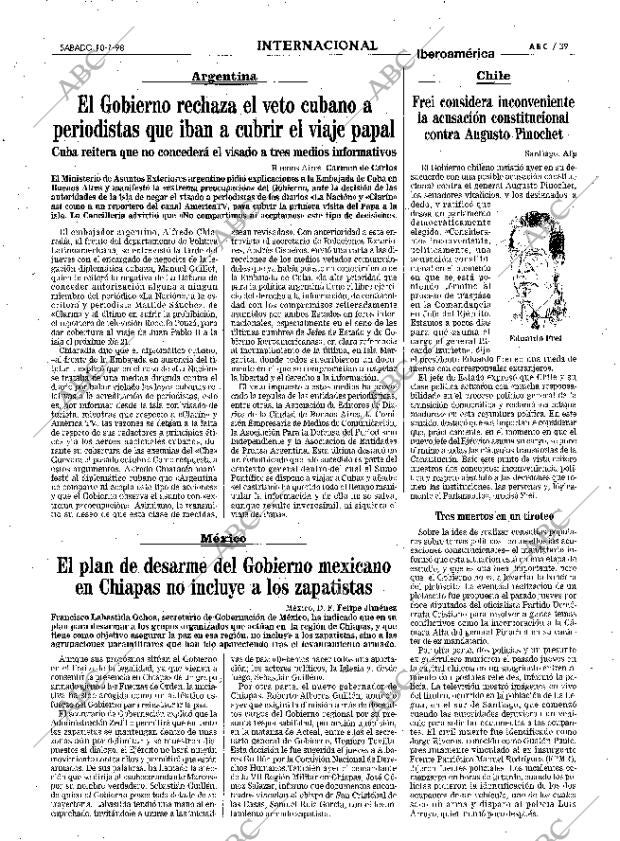 ABC MADRID 10-01-1998 página 39