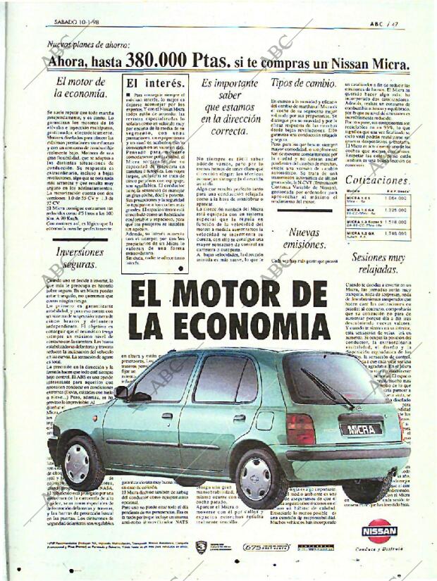 ABC MADRID 10-01-1998 página 47