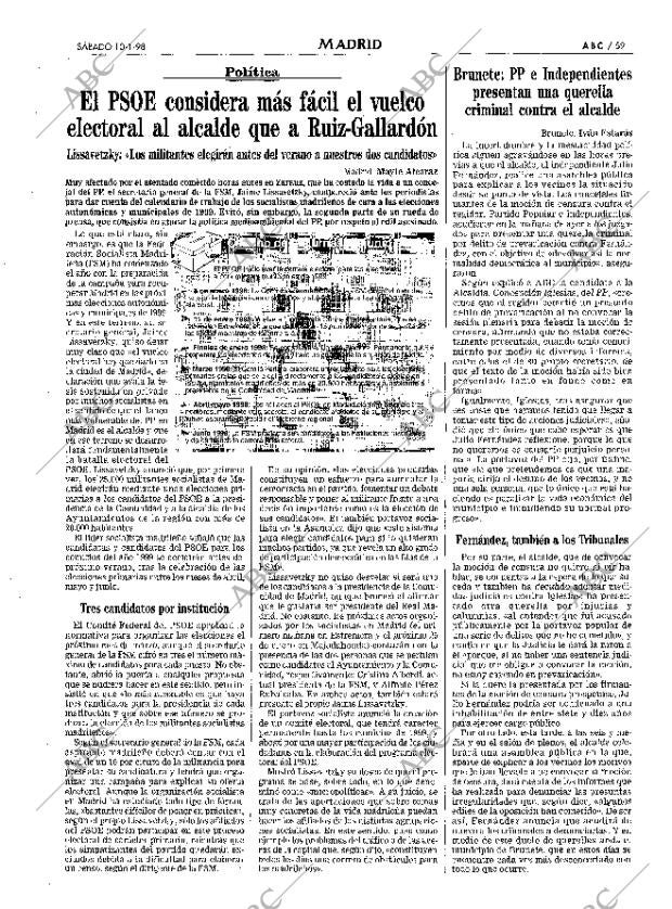 ABC MADRID 10-01-1998 página 59