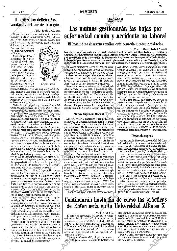 ABC MADRID 10-01-1998 página 62