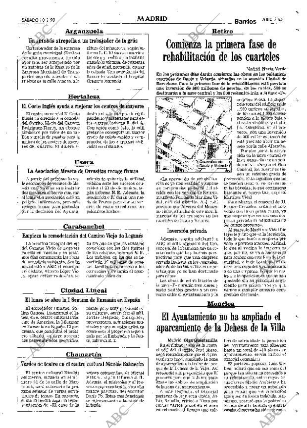 ABC MADRID 10-01-1998 página 65