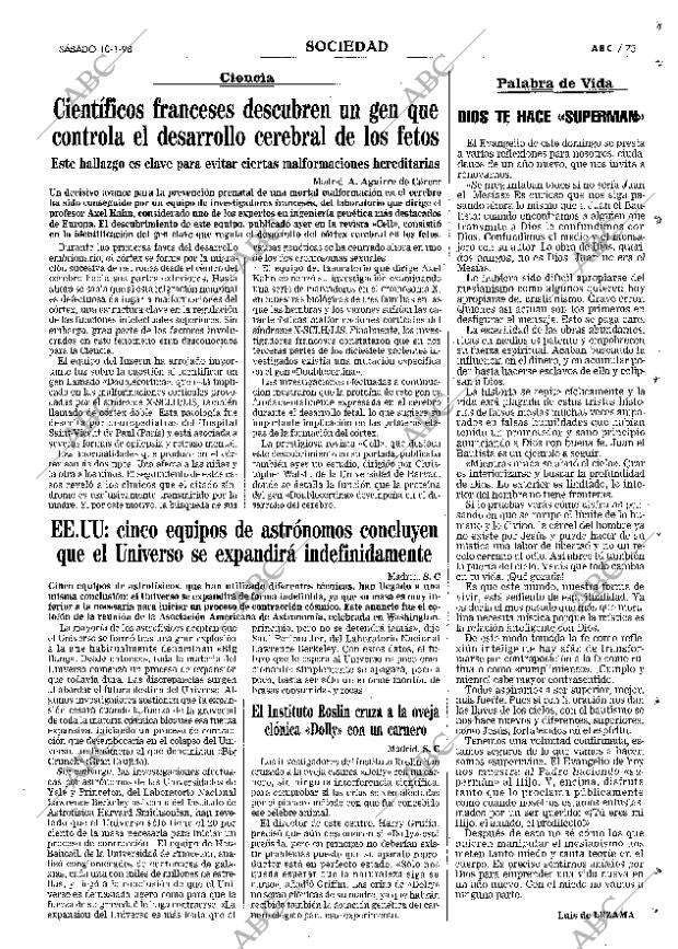 ABC MADRID 10-01-1998 página 73