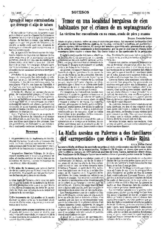 ABC MADRID 10-01-1998 página 76