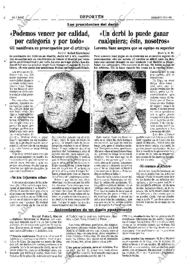 ABC MADRID 10-01-1998 página 80