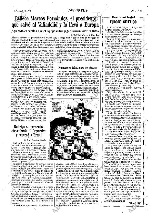 ABC MADRID 10-01-1998 página 81