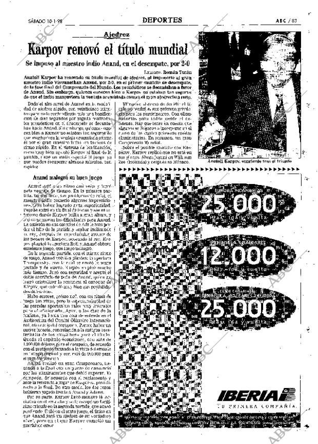 ABC MADRID 10-01-1998 página 83