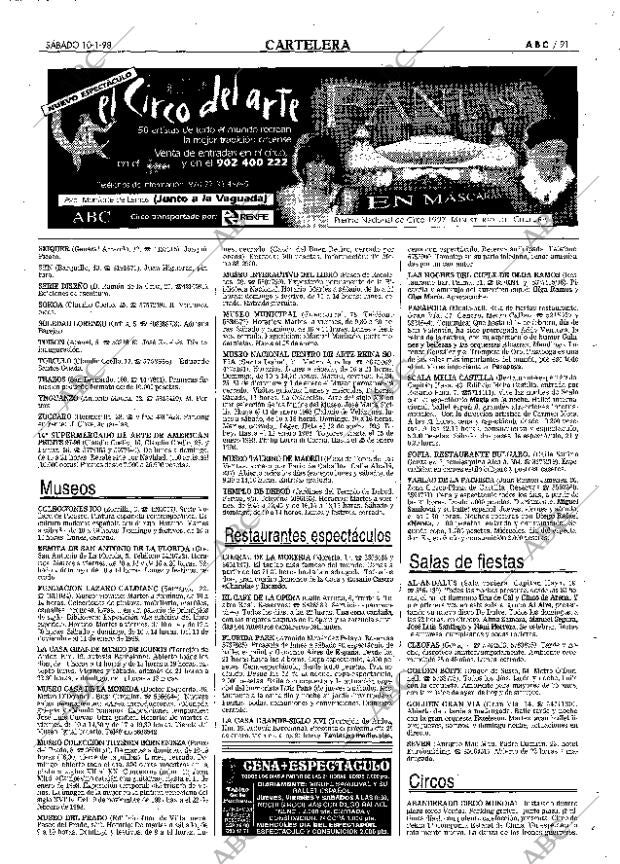 ABC MADRID 10-01-1998 página 91