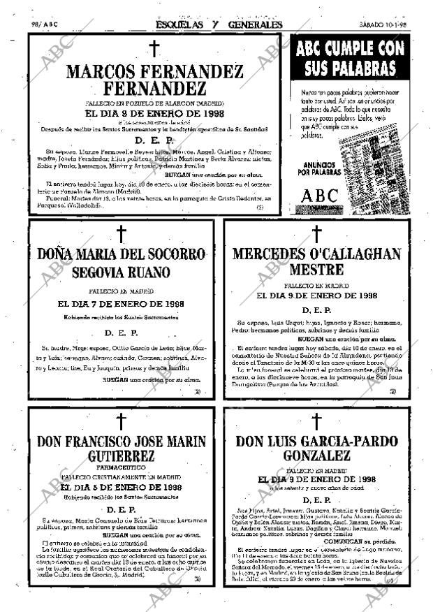 ABC MADRID 10-01-1998 página 98