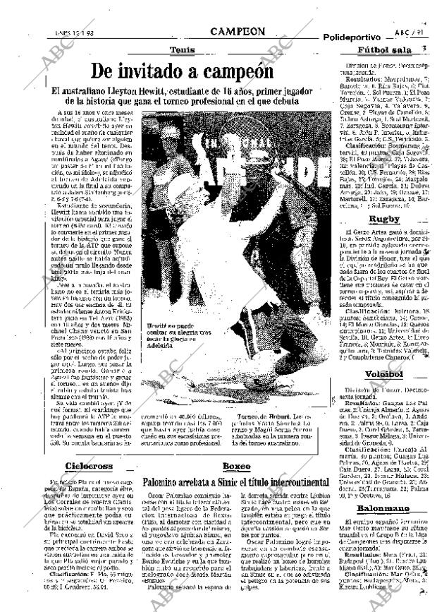 ABC MADRID 12-01-1998 página 91