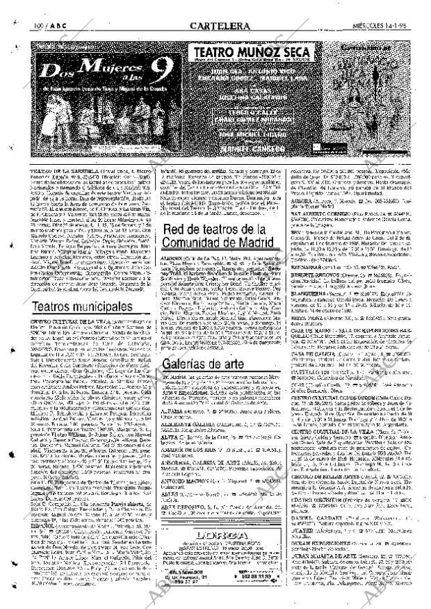 ABC MADRID 14-01-1998 página 100