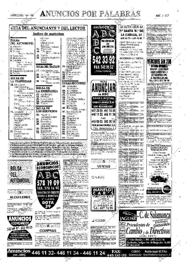 ABC MADRID 14-01-1998 página 107
