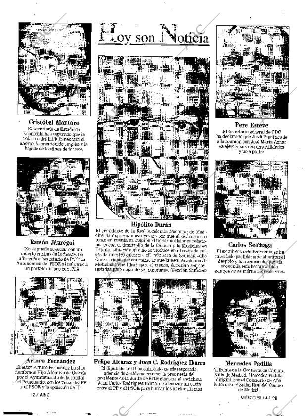 ABC MADRID 14-01-1998 página 12