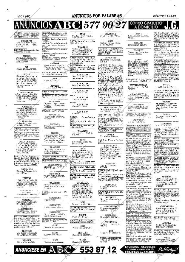 ABC MADRID 14-01-1998 página 120