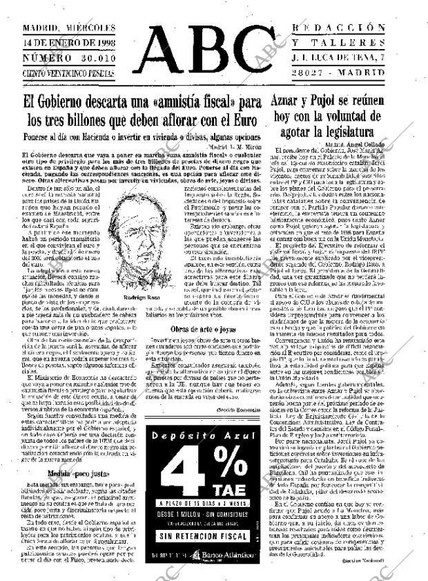 ABC MADRID 14-01-1998 página 15