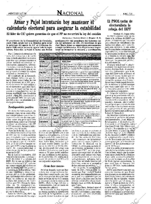 ABC MADRID 14-01-1998 página 21